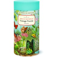 World of Butterflies Vintage Pussel 1000 bitar
